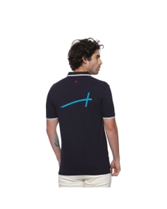 Allen Solly Polo T-shirt Men- Navy Blue SW